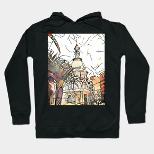 Kandinsky meets Cartagena, motif 7 Hoodie